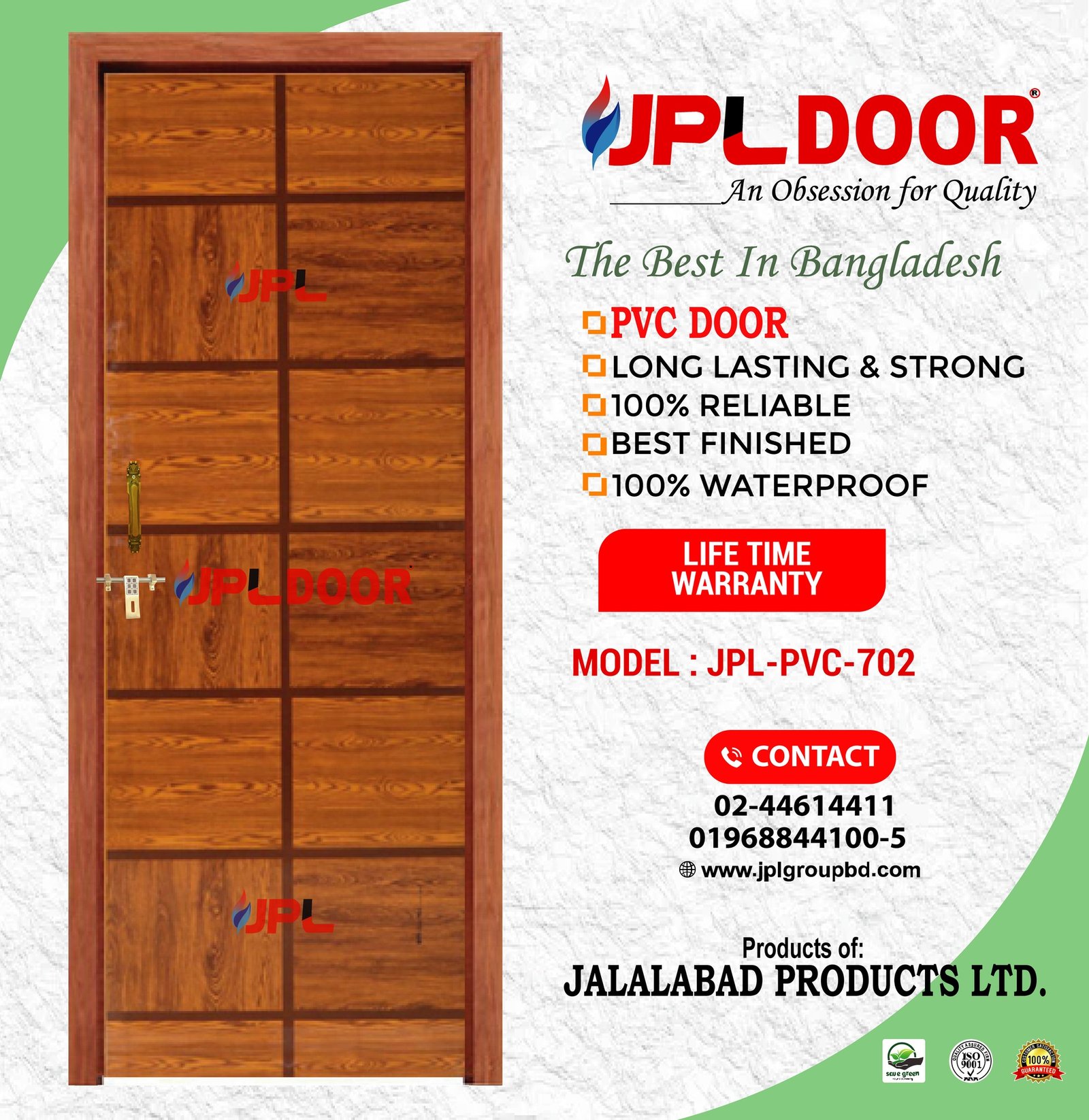 PVC DOOR JPL-PVC-702